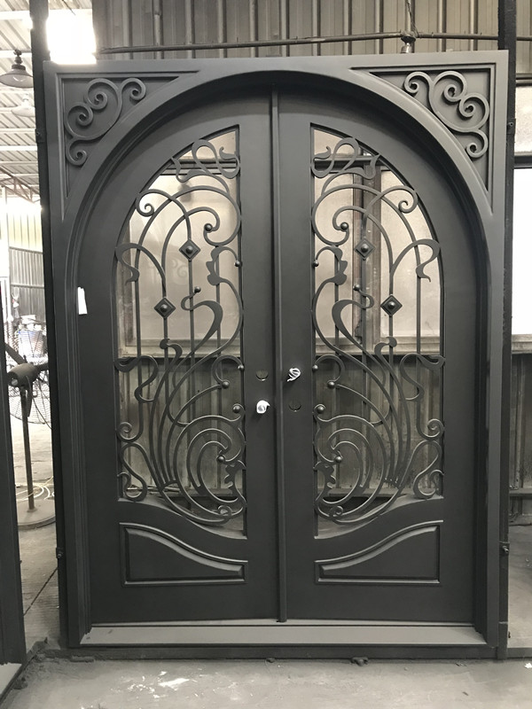 Wrought Iron Doors for NY Summer Heat