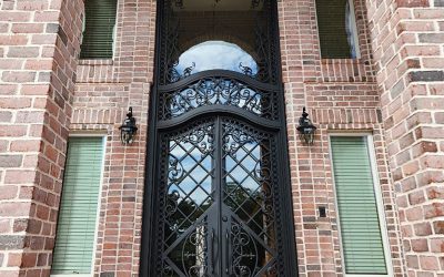 Creating a Grand Entrance: Make a Bold Statement with Wrought Iron Doors in North Carolina
